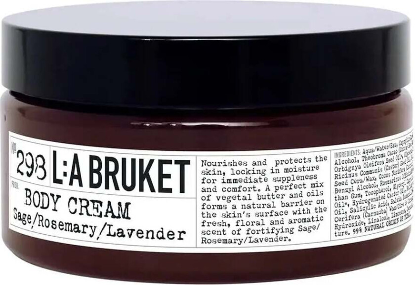 298 crema corpo Sage\/Rosemary\/Lavender - 200 GR.
