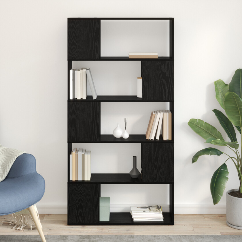Hylleenhet Svart eik Konstruert tre Medium Hylleenhet