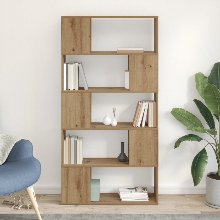 TV-stativ Artisan Eik Sponplater 80 x 24 x 155 cm TV-stativ