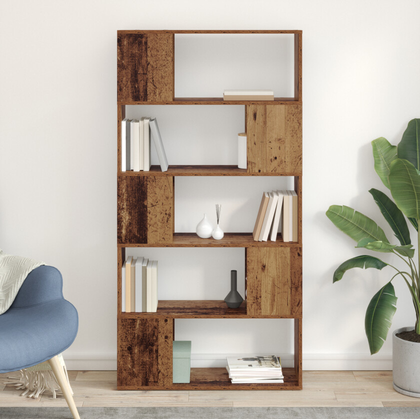 Lagringsenhet Gammelt tre Massivt tre 80 x 24 x 155 cm