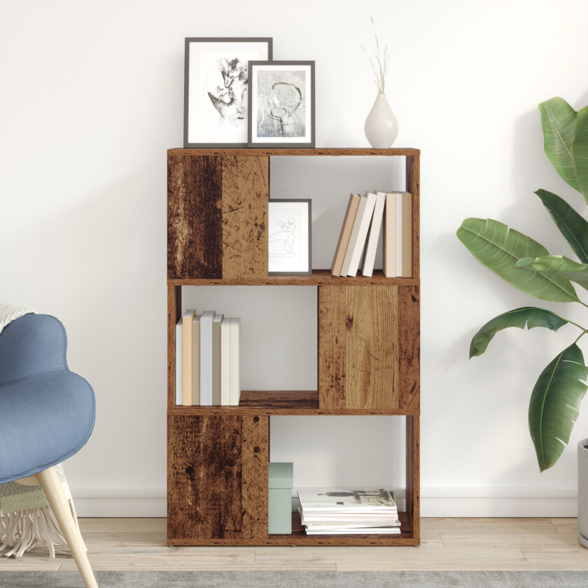 Underholdningssenter Gamle tre Konstruert tre 60 x 24 x 94 cm