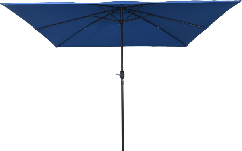 Firkanta Hageparasol 295x245 cm Azure blå