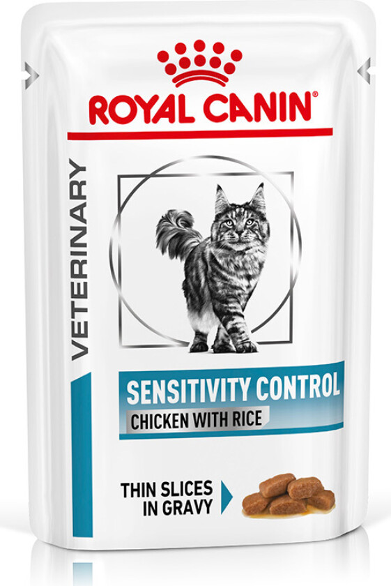Royal Canin Veterinary Diets Cat Sensitivity Control Chicken with Rice 12x85 g