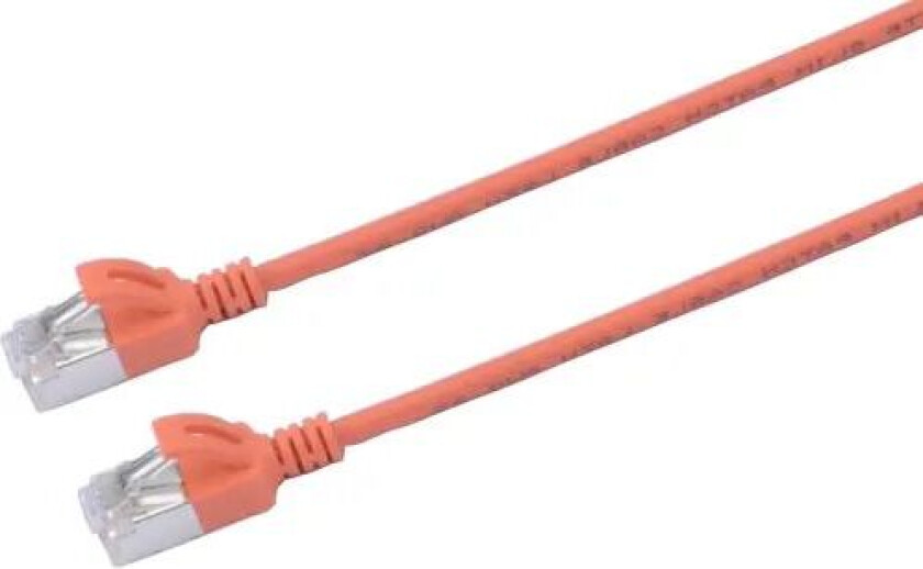Nettverkskabel Lszh Rj-45 Rj-45 Cat 6a 3m Oransje