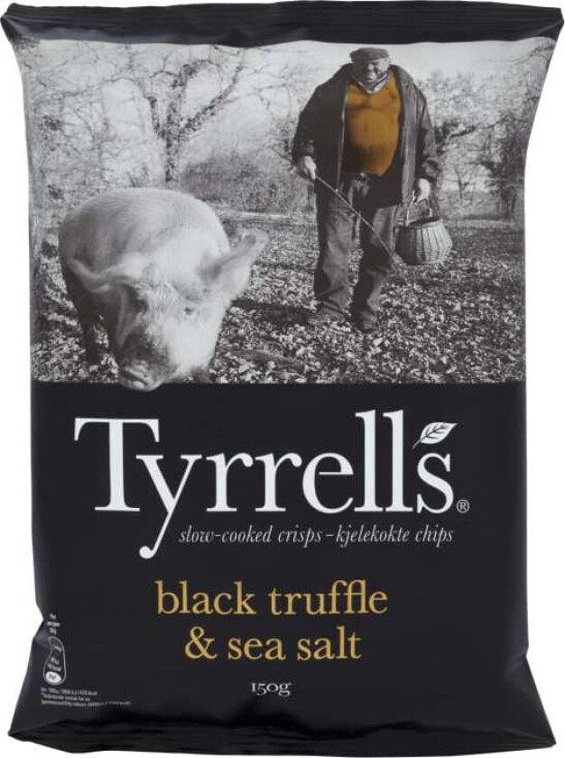 Tyrrells Chips Black Truffle&Sea Salt 150g