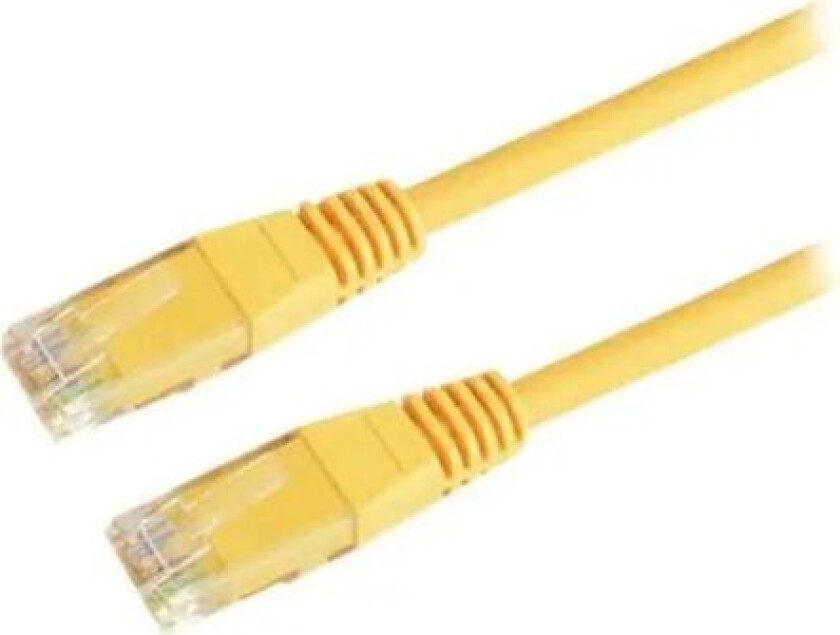 Nettverkskabel Lszh Rj-45 Rj-45 Cat 6 15m Gul