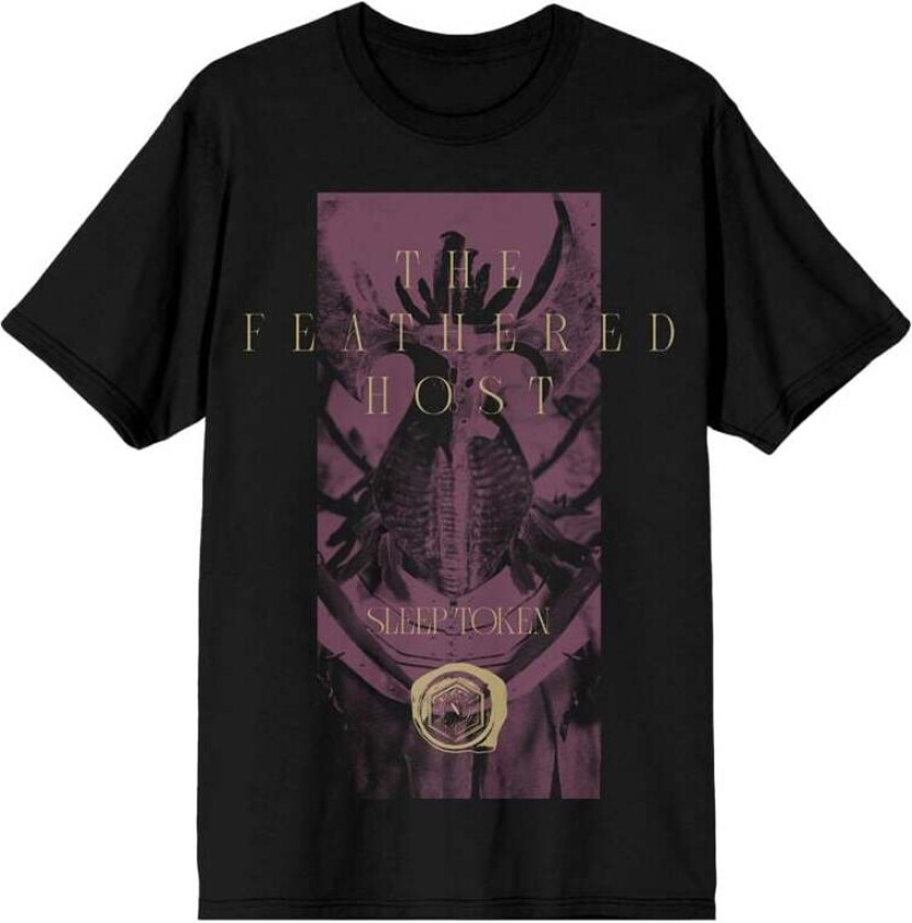 T-skjorte - Feathered Host - S til 4XL - Herrer - svart