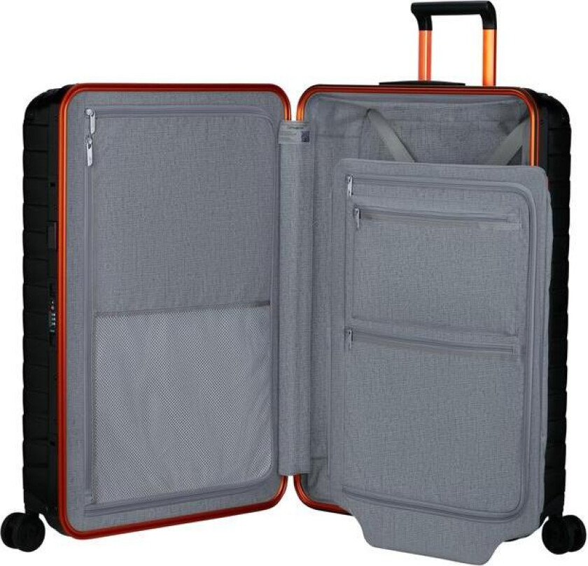 Bilde av PROXIS ALU stor koffert 76 cm /91 L Graphite/ Apricot