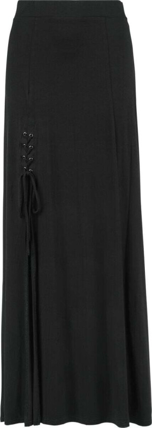 Goth kort skjørt - Secretly Weep Maxi Skirt - XS til 4XL - Damer - svart