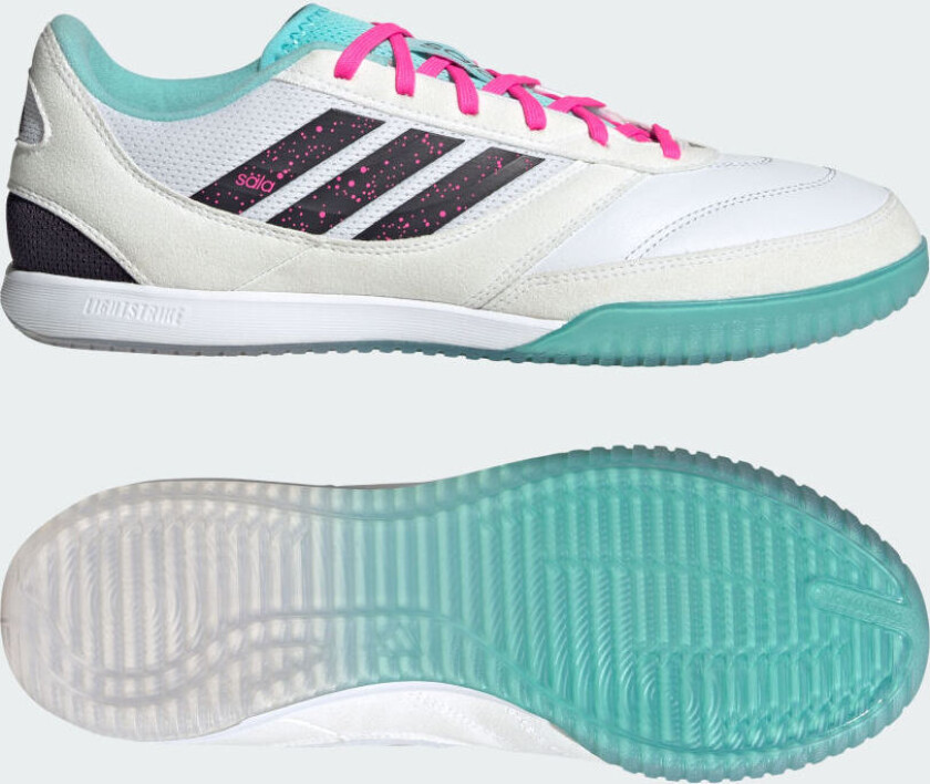 Top Sala Competition IC - Fottøy Hvit/Svart/Flash Aqua - Innendørs (IC), størrelse 43⅓