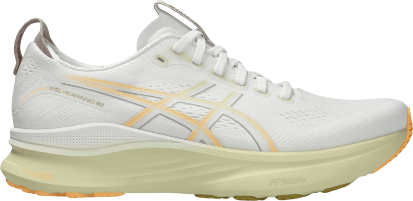 Gel-Kayano 32, løpesko, herre White/Orange Glow
