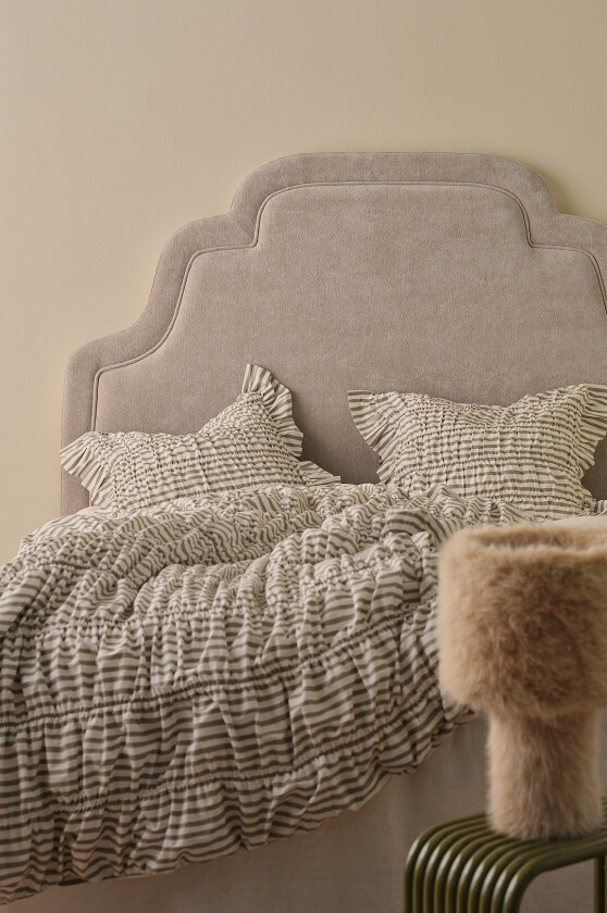 Sengegavl Rose - Beige