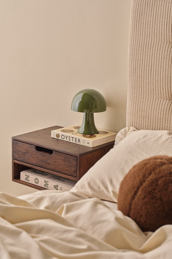 Vegghylle / Nattbord Viggo - Brun