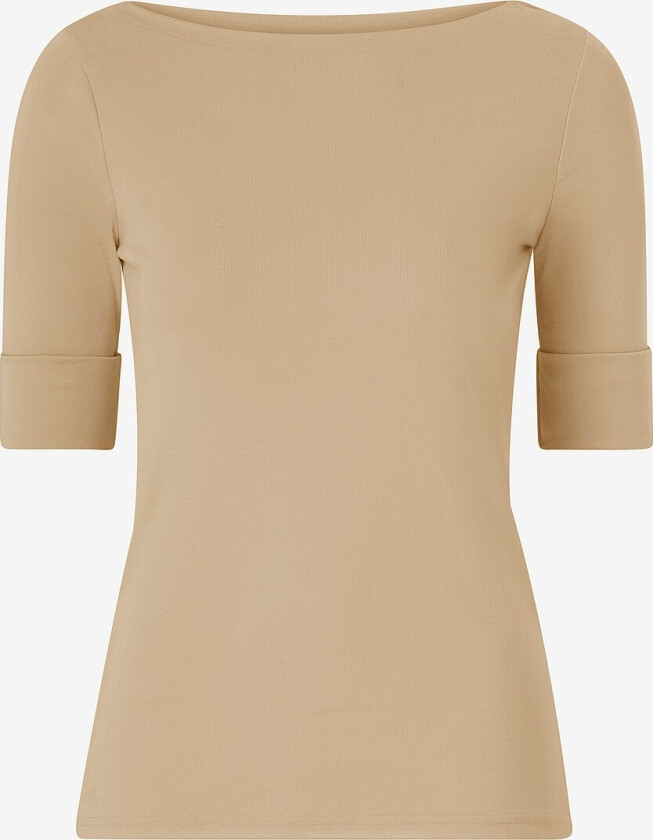 Topp Judy Elbow Sleeve Knit - Beige