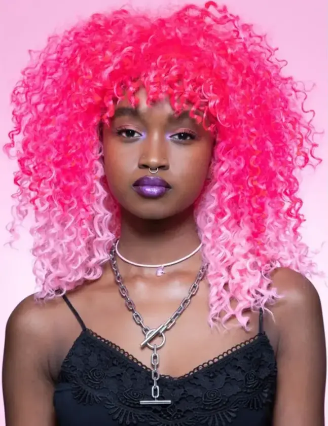 Manic Panic Two Tone Pink Wig