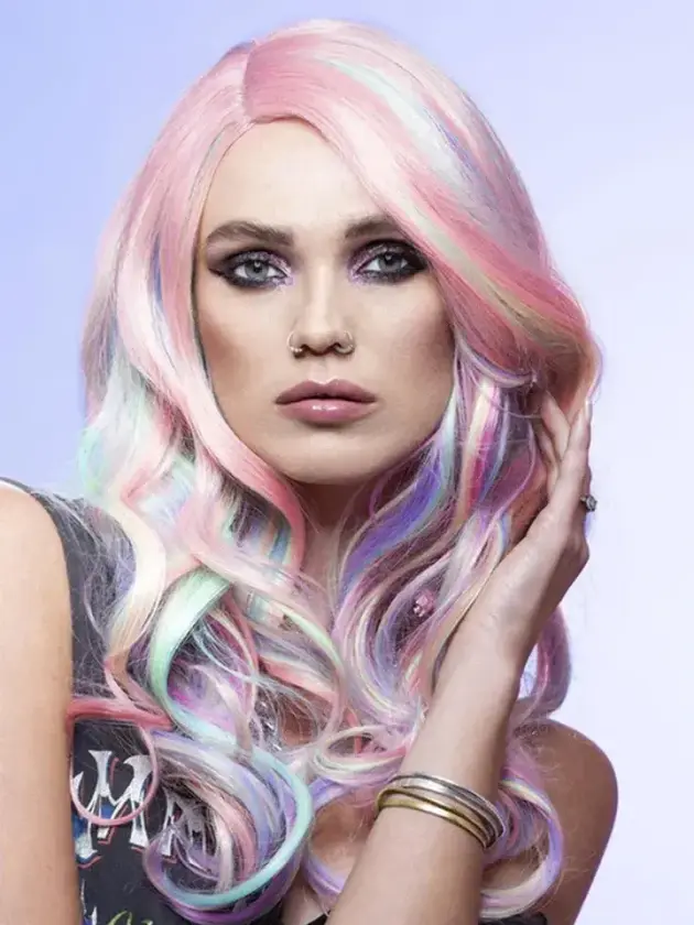 Manic Panic Pastel Unicorn Curl Wig