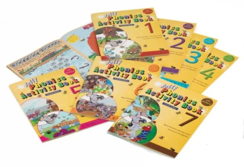 Jolly Phonics Activity Books 1-7 av Sara Wernham, Sue Lloyd