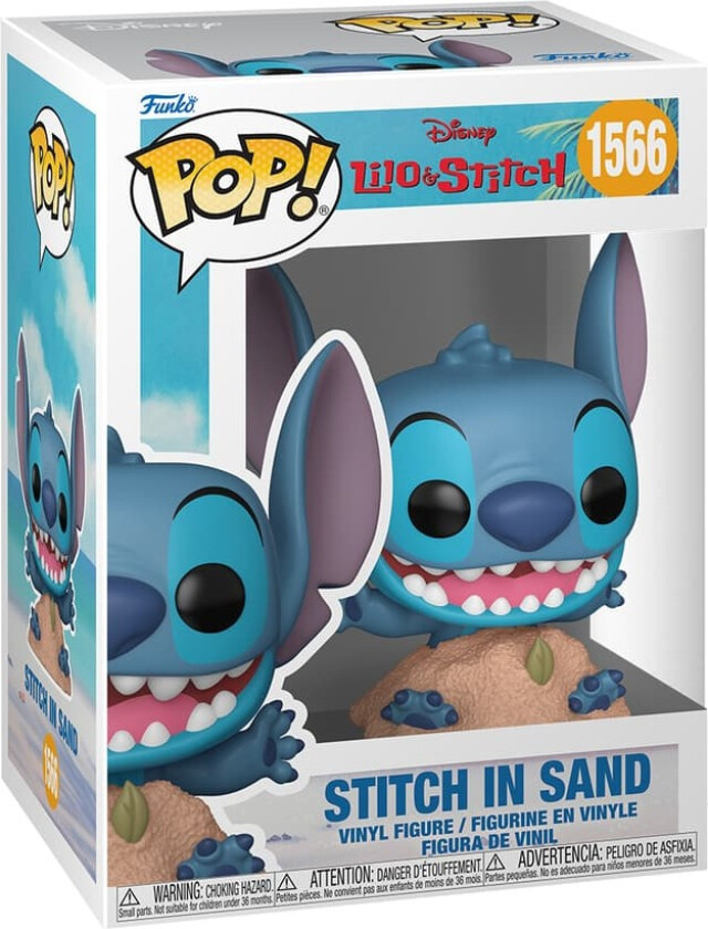 POP Lilo and Stitch actionfigur (Stitch in Sand)
