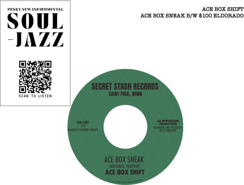 Ace Box Shift Ace Box Sneak B/w 100 Eldorado LP/Vinyl