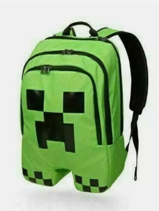Minecraft Ryggsekk Vanntett Gutter Sportsoppbevaringsveske