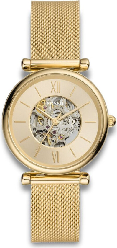 Carlie Automatic ME3250 - Automatisk - Gull - Dameklokker - Meshlenke - Mineral