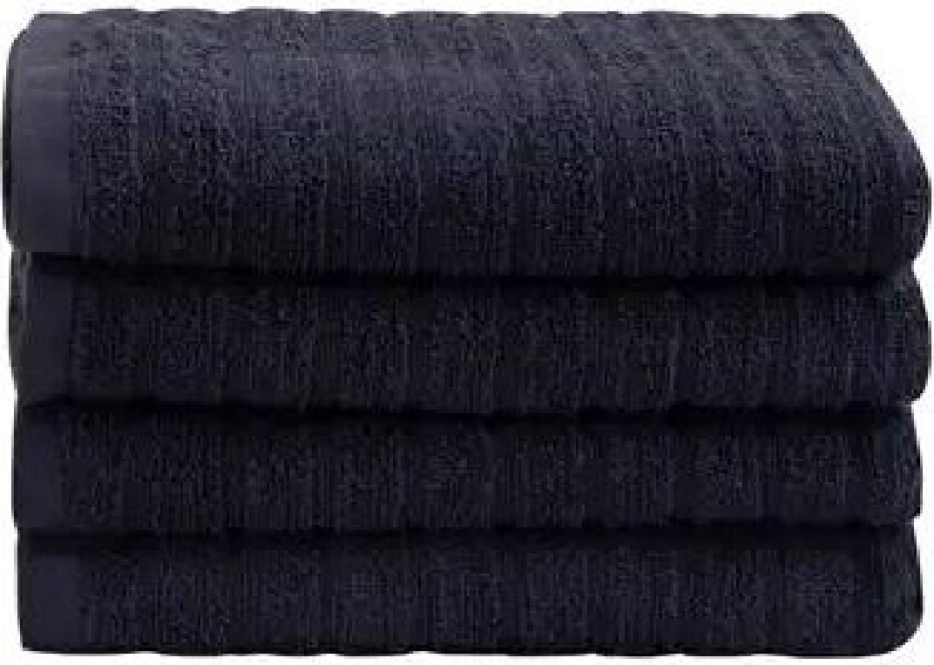 Håndkle - 50x100 cm - Mørkeblå - 100% Bomull - Håndklær By Borg