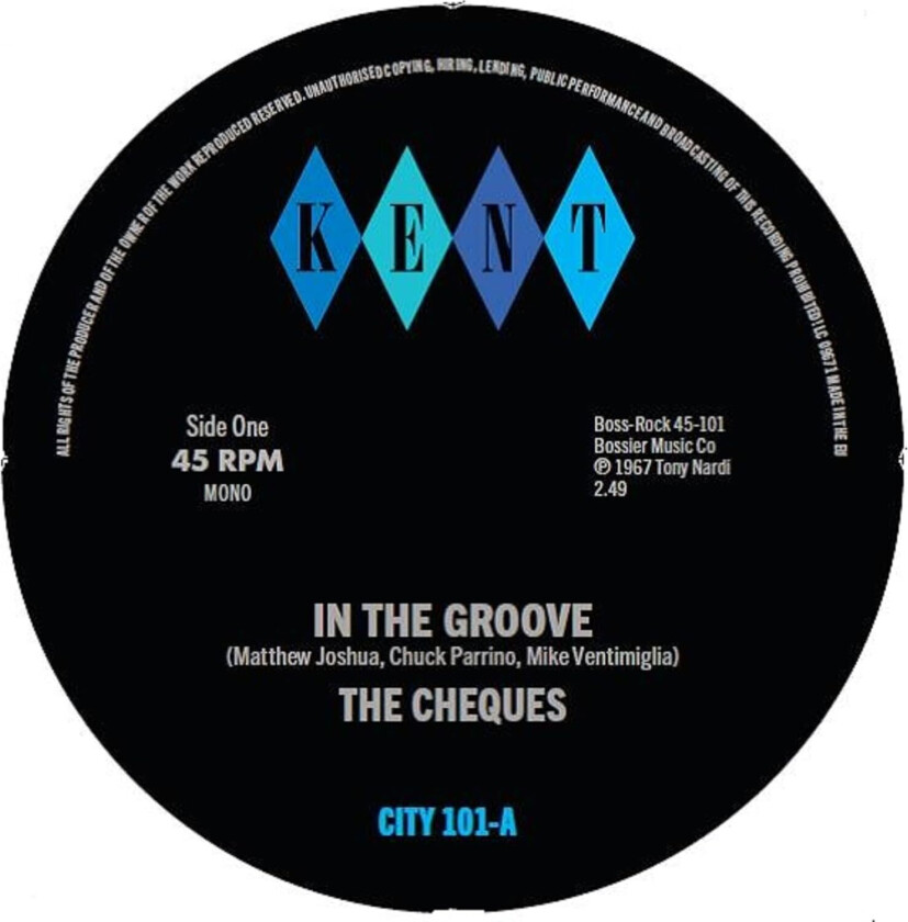 The Cheques, The Merits In The Groove / Arabian Jerk LP/Vinyl
