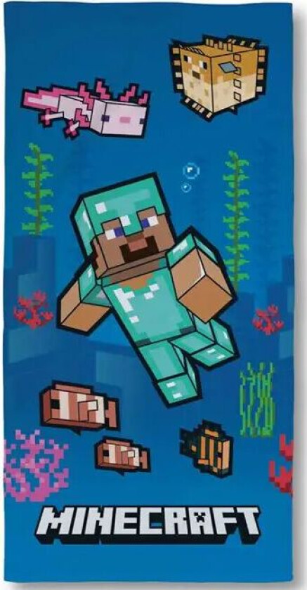 Håndkle - Minecraft - 70x140cm