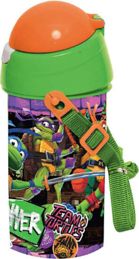 Turtles Teenage Mutant Ninja, sportflaska 500 ml, vattenflaska