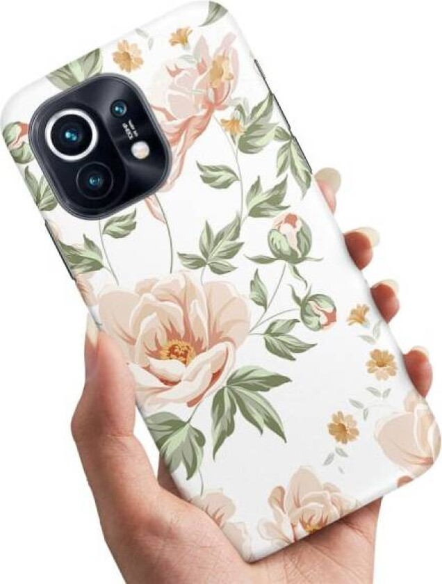 Xiaomi Mi 11 - Deksel/Mobildeksel Blomstermønster
