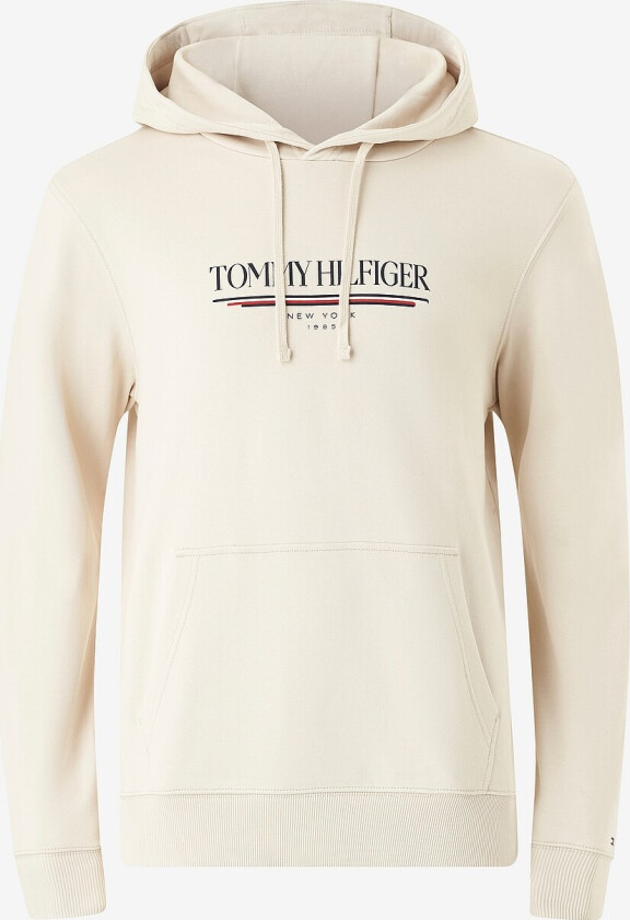 Hettegenser Brand Love Hilfiger Hoodie - Beige