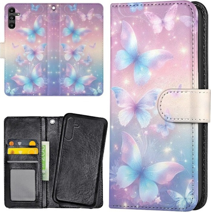 Samsung Galaxy S25 - Lommebok Deksel Butterflies