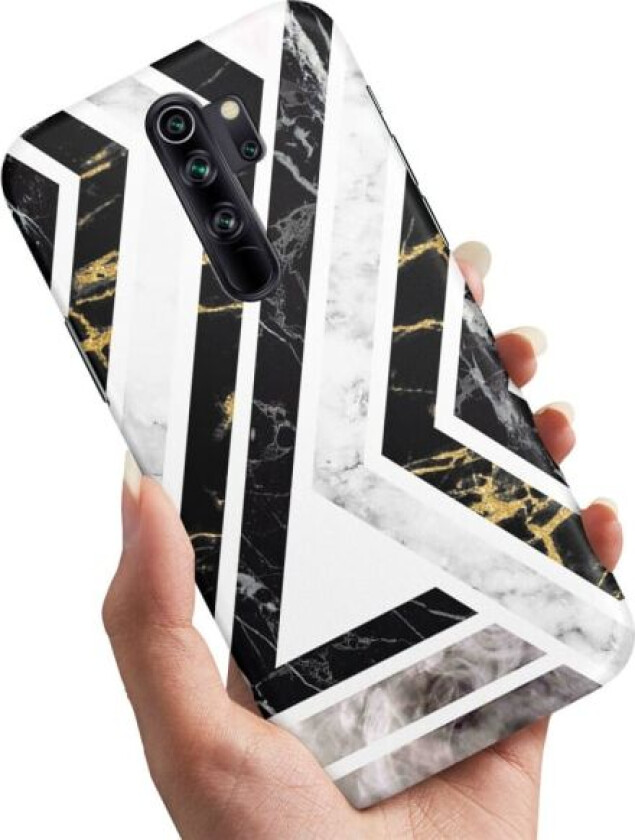 Xiaomi Redmi Note 8 Pro - Deksel/Mobildeksel Krokete Mønster