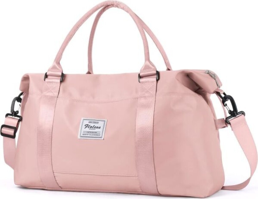 Hyttebagasje Reiseveske 45x36x20, Stor Vanntett Duffelbag, Hyttebagasje Reiseveske 45x36x20, Stor Vanntett Duffelbag, Rosa