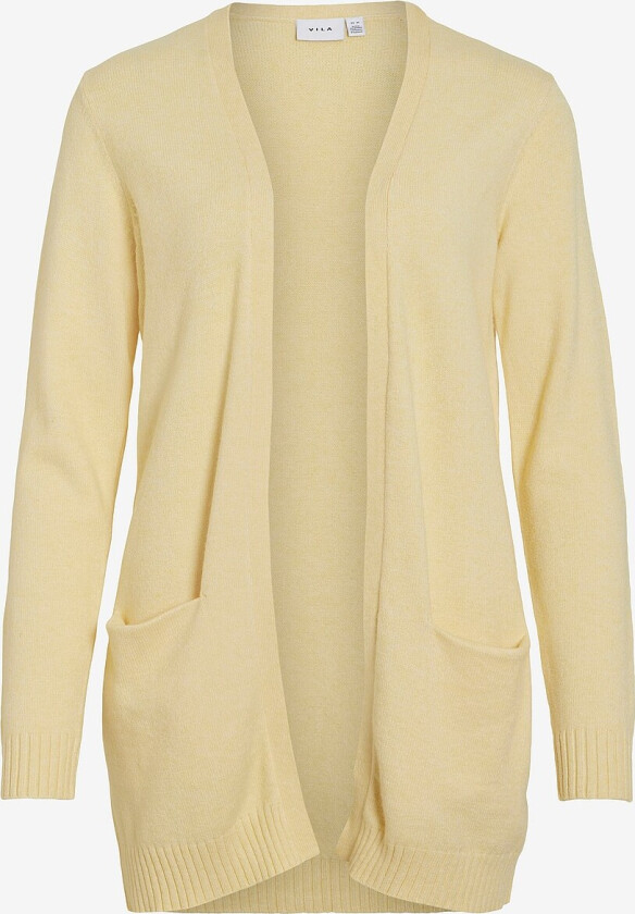 Cardigan viRil L/S Open Knit - Gul