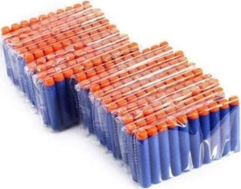 200-pakke med ekstra Nerf-piler Blå-WELLNGS Blå