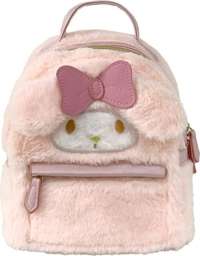 Søt Plysj Jente Skolesekk 3D Kawaii Dyr Tegneserie Skoleveske For Jente Ryggsekk Skoleutstyr Rosa Kanin