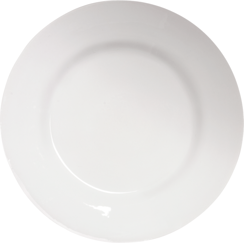 Basic serveringsfat Ø41 cm Hvit