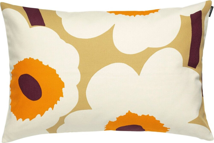 Unikko putetrekk 40x60 cm Beige
