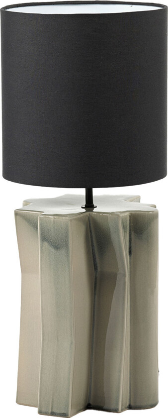 Table lamp °2 grey - black yucca - Bordlamper - Bob Verhelst - Grå