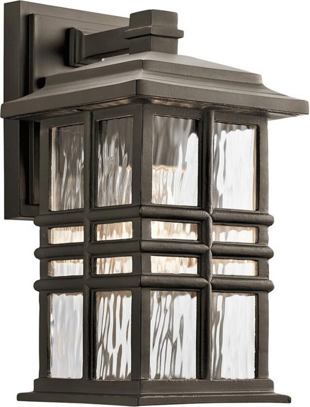 Utendørs vegglampe Kichler Beacon Square 165x302x190 mm - 165x302x190 mm