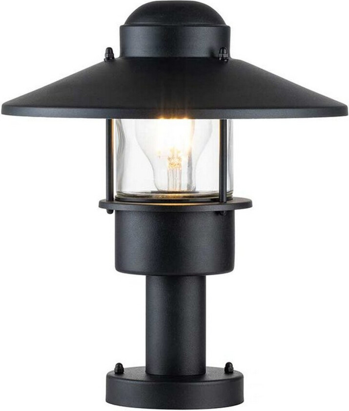 Sokkellykt Elstead Lighting Klampenborg Svart - Svart