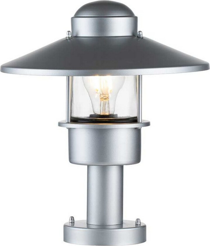 Sokkellykt Elstead Lighting Klampenborg Sølv - Sølv