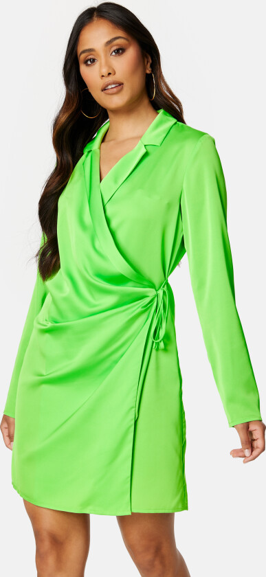 Johanna Wrap Short Dress