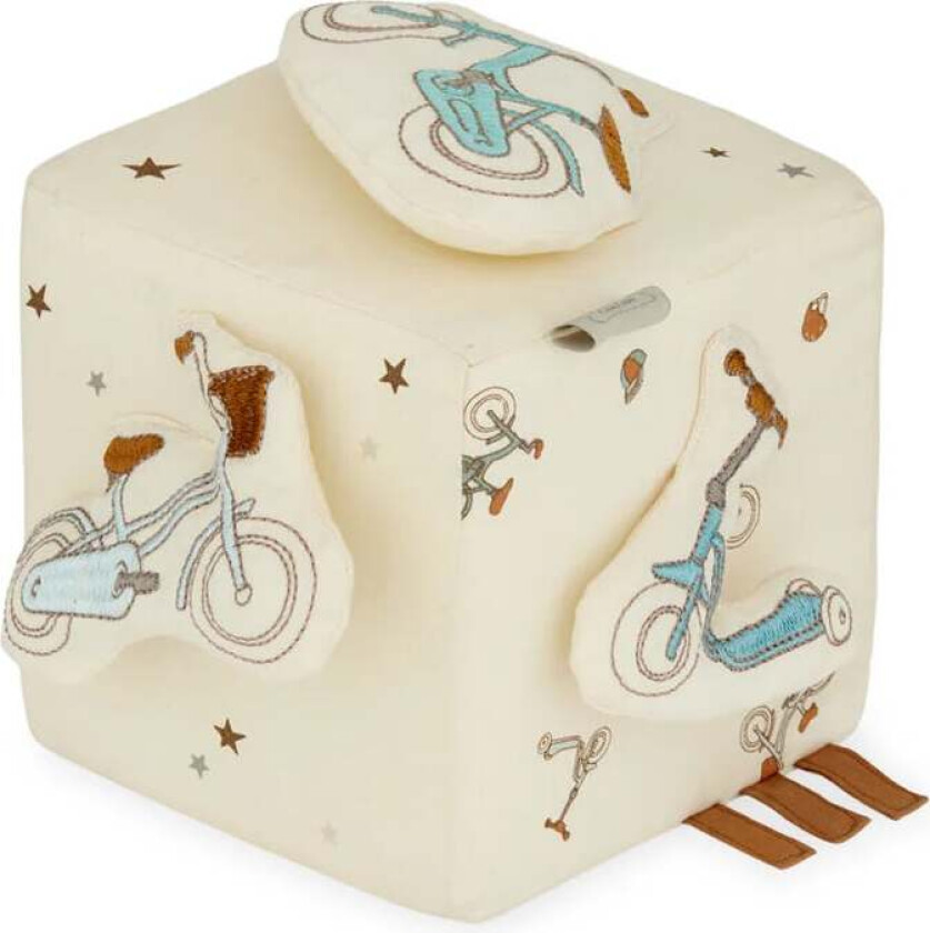 Aktivitetskube, Bicycles -  Aktivitetsleker - Bomull,Polyester