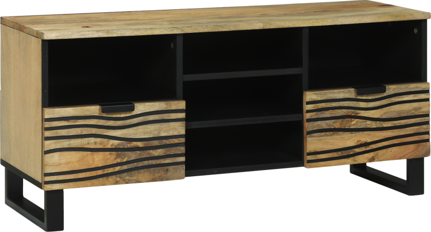 TV-skap 100x33.5x46 cm Solid mangotre