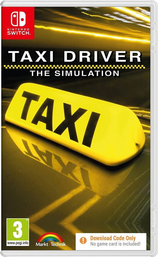 Taxi Driver - The Simulation (Code in a Box) - Nintendo Switch - Simulering