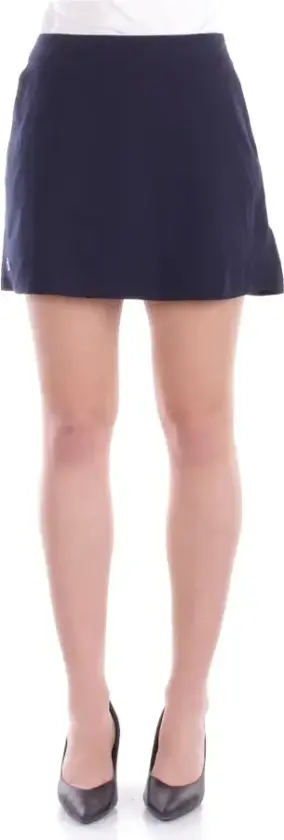 Dame, Skjørt, Blå, 4XS