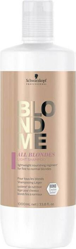 BlondMe All Blondes Light Shampoo 1000ml