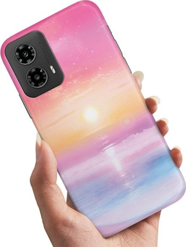 Motorola Moto G55 5G - Deksel/Mobildeksel Sunset